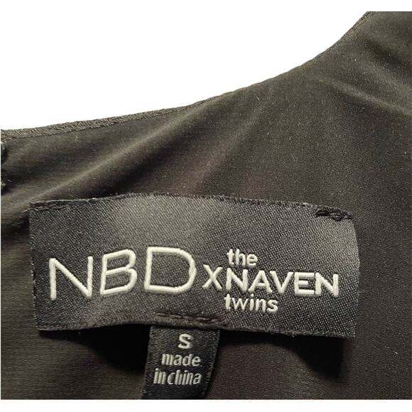 NBD x the Naven Twins Asymmetrical Mini Dress size Small - Picture 7 of 9
